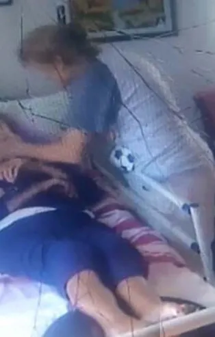 Ankara'da bir zalim bakıcı!