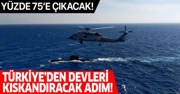 2023'te savunma sanayisindeki yerlilik oranı yüzde 75'e çıkarılacak