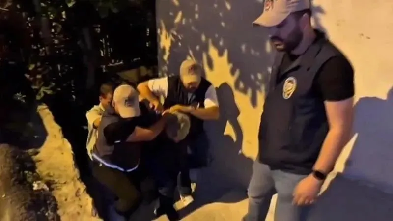 Şüpheliler böyle yakalanmıştı. (Ekran görüntüsü)