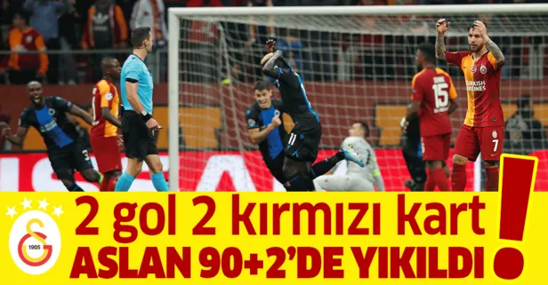 Aslan 90’da yıkıldı! Galatasaray 1-1 Club Brugge MAÇ SONUCU