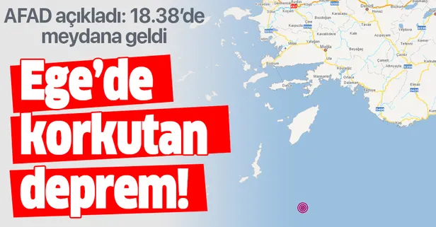 Son dakika: Muğla Marmaris açıklarında korkutan deprem! 28 Ocak Kandilli ve AFAD son depremler listesi