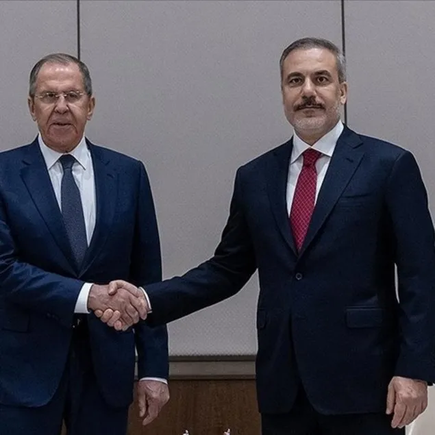 Bakan Fidan Rus mevkidaşı  Lavrov ile görüştü!