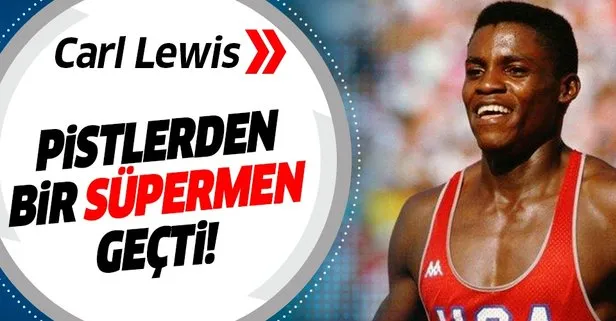 Atletizm pistlerinden bir Süpermen geçti: Carl Lewis