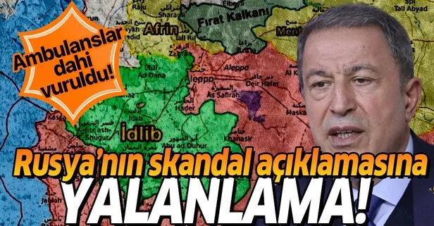 Milli Savunma Bakanı Hulusi Akar’dan Rusya’nın skandal açıklamasına yalanlama!