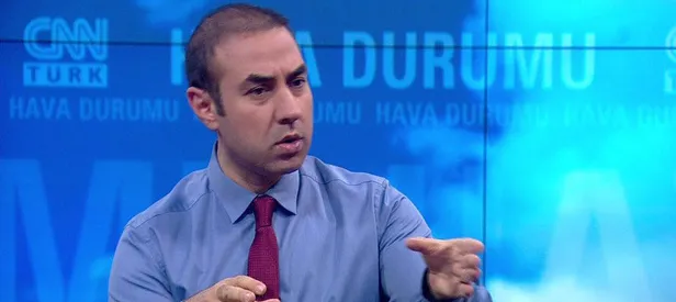 Capslere malzeme olan CNN Türk meteorologu