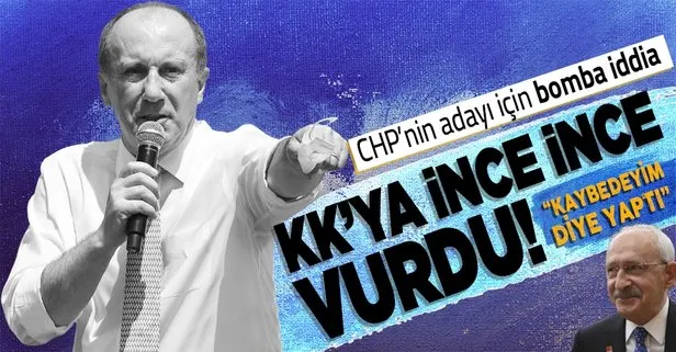 Muharrem İnce’den CHP’ye adaylık eleştirisi: Genel başkandan başkası bilmez! Kazanamasın diye son 50 günde beni açıkladılar