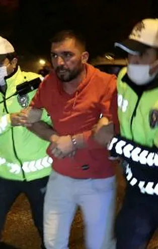 Yasağa uymadı! Önce araçla sonra yaya olarak kaçtı