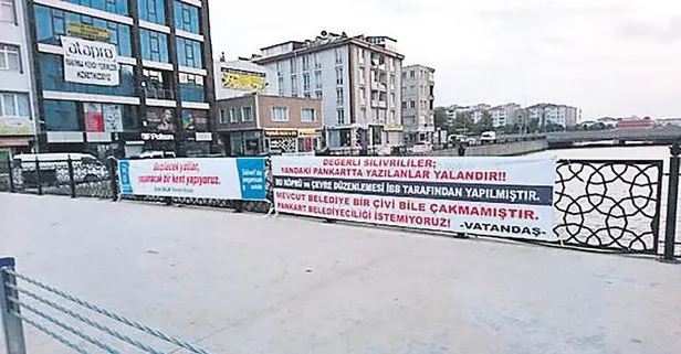 Pankartlı yalan