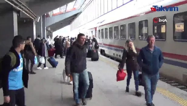 Doğu Ekspresi’nde ramazan bayram yoğunluğu