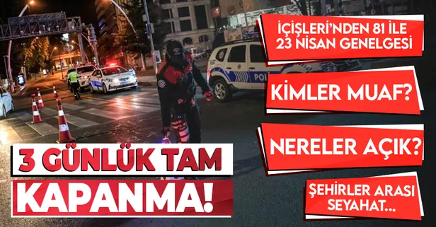 İçişleri'nden yeni genelge