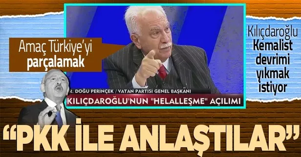 Doğu Perinçek’ten helalleşme yorumu: Vatanı savunanlar Cumhurbaşkanımız ile birlikte! Kılıçdaroğlu, Kemalist devrimi yıkmak istiyor