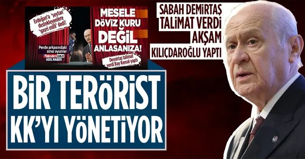 MHP Genel Başkanı Devlet Bahçeli’den Kılıçdaroğlu’na miting tepkisi: Sabah Demirtaş talimat verdi akşam Kılıçdaroğlu yaptı
