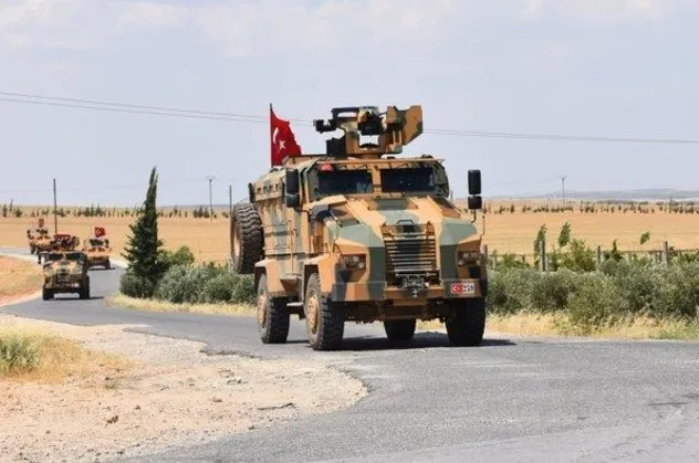 TSK'dan Münbiç hattında 29'uncu devriye