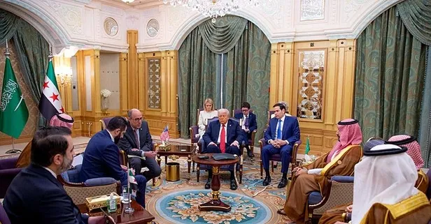 Riyad'da 4'lü zirve! Başkan Erdoğan, Trump, Şara, Selman'dan online toplantı | Trump: En çok yaptırımları kaldırma kararım alkışlandı