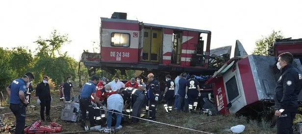 Malatya’da iki yük treni çarpıştı