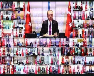 Erdoğan’dan 81 il valisiyle telekonferans