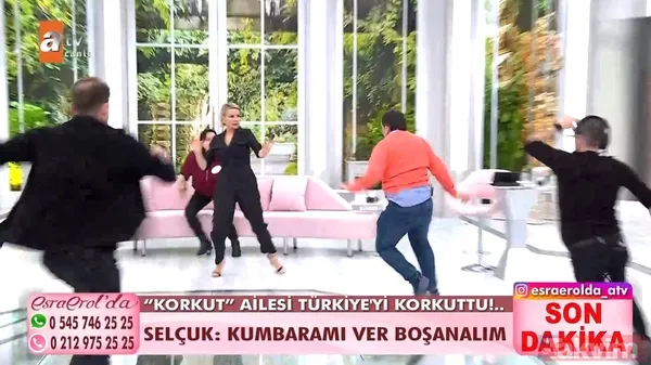 Esra Erol Da Kavgayı Ayırmak İsterken Güvenlik Güçleri Araya Girdi. O Anlar Kameralara Anbean Yansıdı.