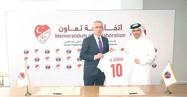 TFF Katar ile işbirliği anlaşması yaptı