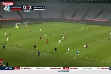 Karagümrük 1-2 İskenderunspor | MAÇ ÖZETİ