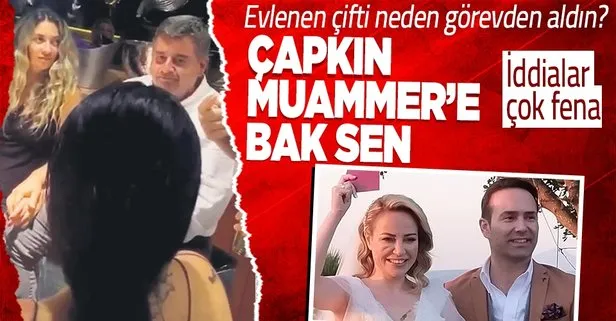 CHP’nin hızlı belediye başkanı Muammer Ekrem Oran, evlenen çifti balayında görevden aldı