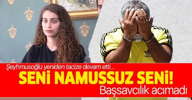 Nurettin Şeyhmusoğlu, Tuğçe Çelik’i tacize devam etti! Başsavcılık acımadı