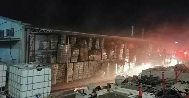 Son dakika: Tuzla’da fabrikada yangın: 1 işçi dumandan etkilendi