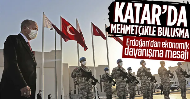 Son dakika: Katar'da Mehmetçik ile buluşan Başkan Erdoğan'dan önemli açıklamalar