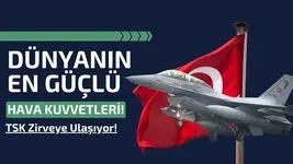 Türkiye 1.069 puanla 3 ülkeye fark attı: Dünyanın en güçlü hava kuvvetleri açıklandı!