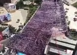 Erdoğan'ın mitinginde inanılmaz görüntü!