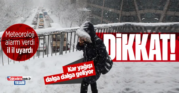 HAVA DURUMU | Meteorolojiden kar alarmı! Tarih verdi il il açıkladı: İstanbul'a kar ne zaman yağacak? 8-12 Ocak 2023
