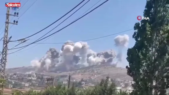 İsrail Lübnan'ı vurdu: 1 ölü, 20 yaralı