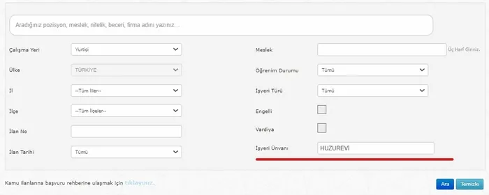 İŞKUR huzurevlerine işçi alımı başvuru şartları: 28-30 Kasım KPSS'li ve KPSS şartsız huzurevlerine işçi personel alımı başladı!-8