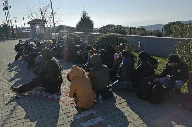 Edirne'de 401 düzensiz göçmen yakalandı