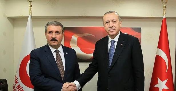 BBP Genel Başkanı Destici’den Erdoğan’a tebrik telefonu