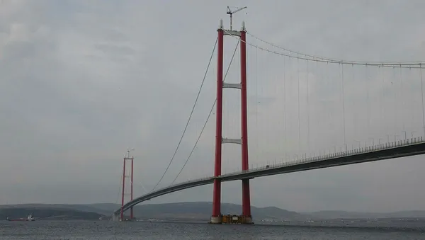 Son dakika: Ulaştırma ve Altyapı Bakanı Adil Karaismailoğlu'ndan 1915 Çanakkale Köprüsü açıklaması-6
