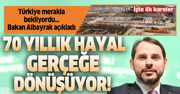 Son dakika: Hazine ve Maliye Bakanı Berat Albayrak'tan Akkuyu NGS paylaşımı: 70 yıllık hayalimiz gerçeğe dönüşüyor