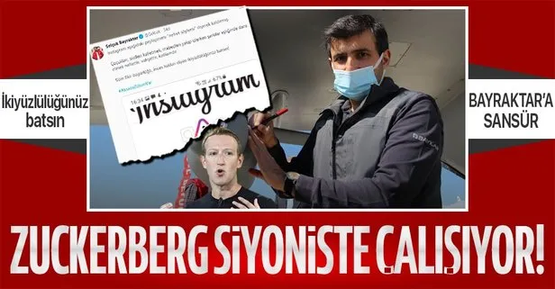 Facebook ve Instagram’dan sansür! Selçuk Bayraktar’ın İsrail’i eleştiren paylaşımı kaldırıldı...