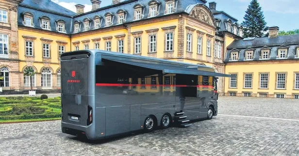 Lüks ev fiyatına karavan! Almanlar 2 milyon dolara ultra lüks karavan hazırladı