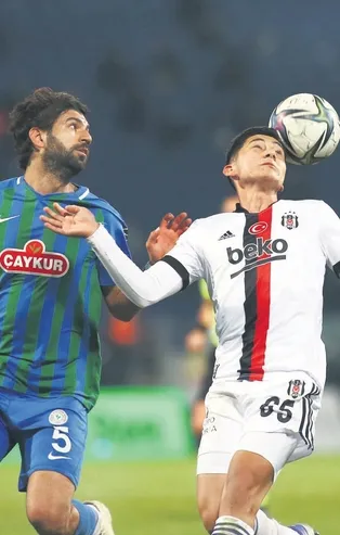 Beşiktaş Rize'de genç yıldız kazandı! Kartal'ın en büyük tesellisi oldu