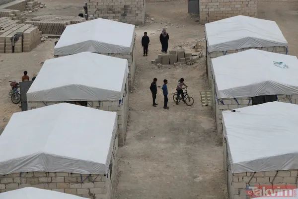 Başkan Erdoğan dünya gündemine taşımıştı! İşte savaş mağduru İdlibliler için yapılan briket evler! - 8