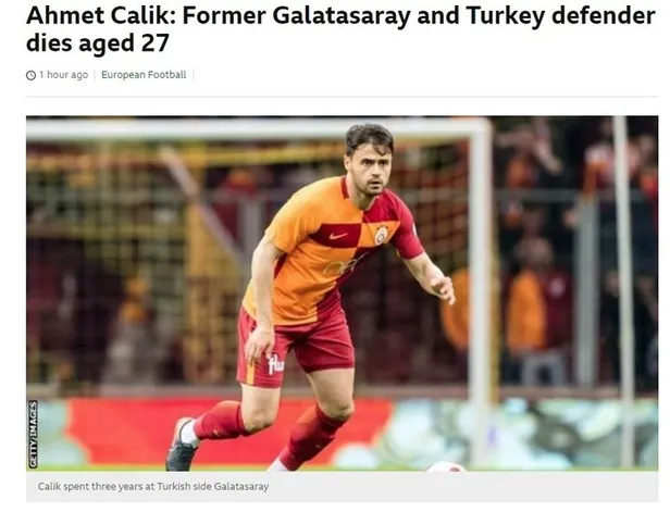 Dünya futbolu yasta! Ahmet Çalık'ın ölümü için taziye mesajları-6