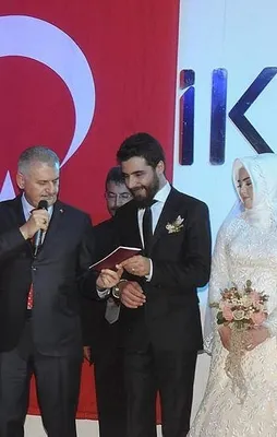 Başbakan Yıldırım nikah şahitliği yaptı