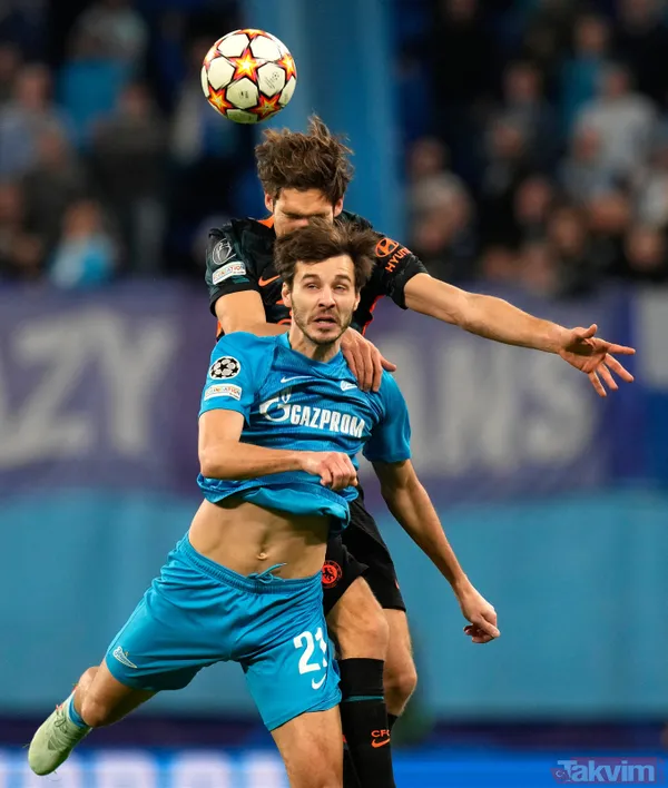 UEFA Şampiyonlar Ligi'nde gol düellosu! (Zenit 3-3 Chelsea | MAÇ SONUCU - ÖZET) - 8