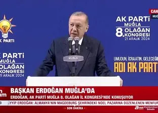 Başkan Erdoğan Muğla’da konuştu!