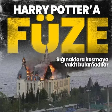 Ukrayna’da tansiyon yükseliyor! Odesa’da Harry Potter Kalesi vuruldu: Balistik füzeli saldırıya tehditli cevap