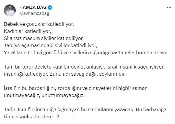 katil-israil-hastanede-yuzlerce-sivili-katletti-baskan-erdogandan-sert-tepki-insani-degerlerden-yoksun-saldiri-1697570447463.jpeg Katil İsrail hastanede yüzlerce sivili katletti! Başkan Erdoğan'dan sert tepki: İnsani değerlerden yoksun saldırılarının son örneğidir-4