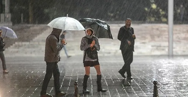 Son dakika: Meteoroloji’den İstanbul için sağanak yağış uyarısı