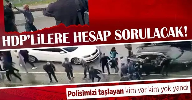 Tunceli’de polise taş atan HDP’li vekiller hakkında suç duyurusu! Alican Önlü...