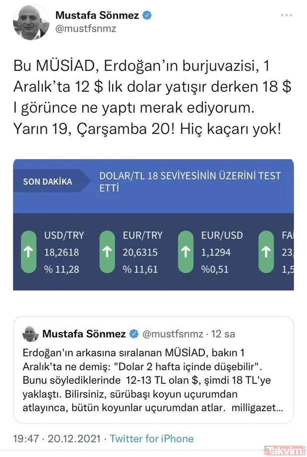 Selçuk Geçer, Özgür Demirtaş, Mustafa Sönmez ve diğer troller... İşte dolar balonunu şişiren spekülatörler-5