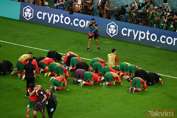 Fas İspanya zaferini secdeye giderek kutladı! Luis Enrique'nin o sözleri akıllara geldi... Fatiha okudular - 4